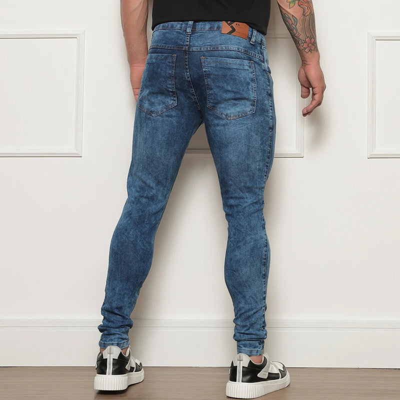 Calça Skinny Jeans Masculina