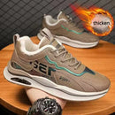 Tênis Casual de Couro Inverno Get Vip