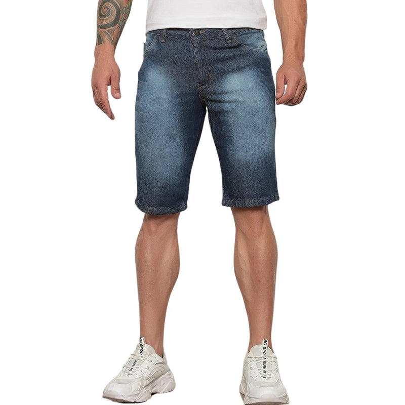 Kit 03 Bermudas Jeans Masculina Casual