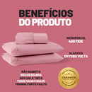 Jogo de Lençol Queen 3 Peças Percal 400 Fios Ponto Palito
