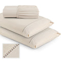Jogo de Lençol Queen 3 Peças Percal 400 Fios Ponto Palito