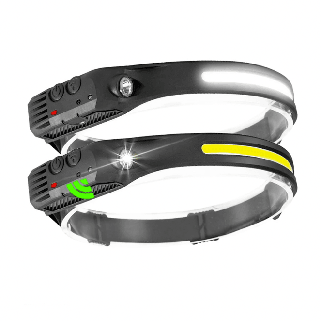 Lanterna de Cabeça USB