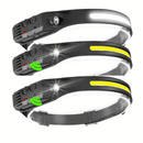 Lanterna de Cabeça USB