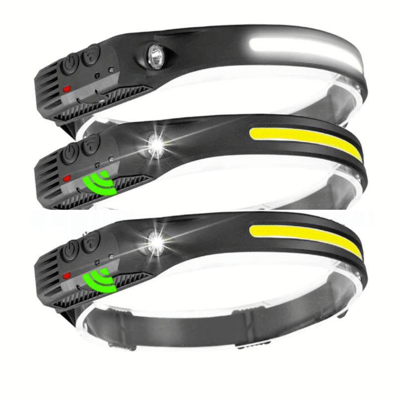 Lanterna de Cabeça USB