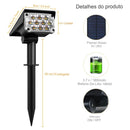 Luz de Jardim Impermeável Super Power