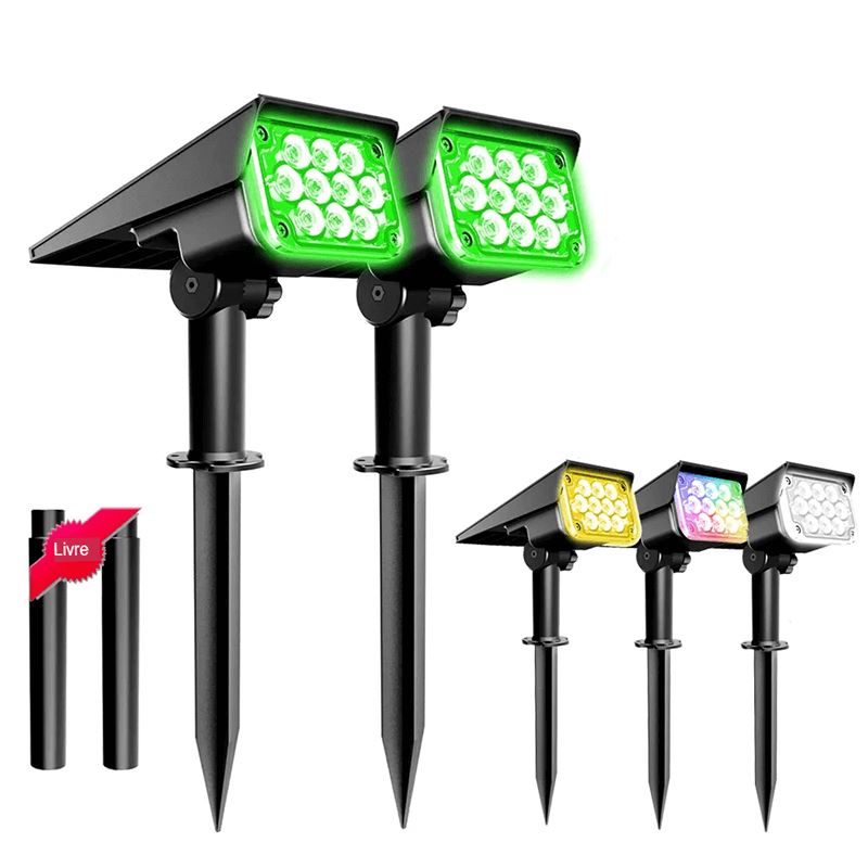 Luz de Jardim Impermeável Super Power