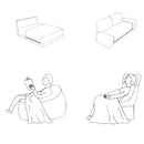 Manta para Sofá Boho com Borla Nômade