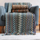 Manta para Sofá Boho com Borla Nômade