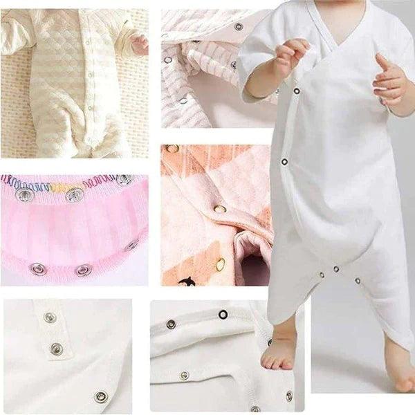 Kit Alicate Fixador + 100 Botões de Pressão ExpressCraft™