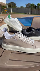 Sapatênis da BOSS de Couro Super Lançamento e Confortável