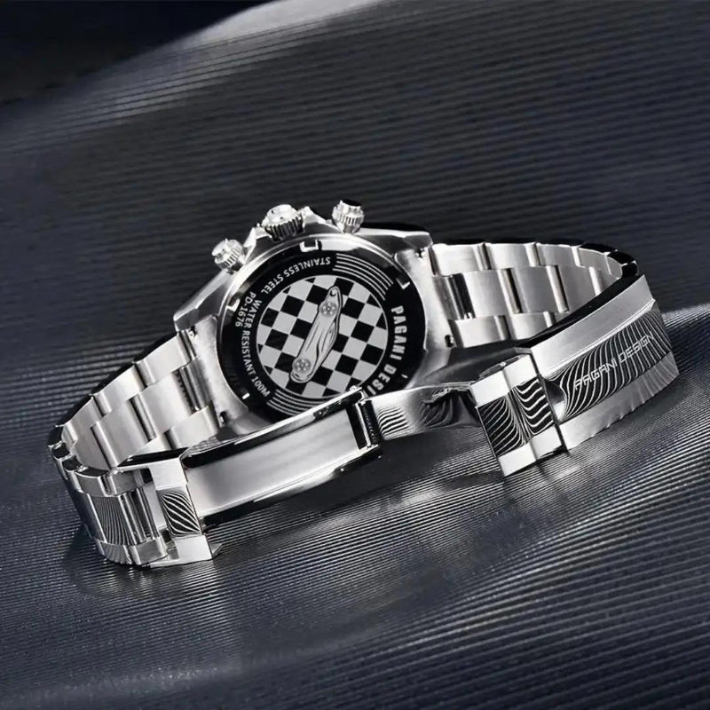 Relógio Masculino Pagani Chronograph - Areia Branca