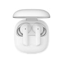 QCY HT05 MeloBuds Bluetooth 5.2 Headphones, ANC Active Noise Canceling - Black and White