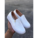 Sneakers Sneakers Women's Slip On Casual Zip Lightweight and comfortable immediate shipping