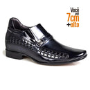 Sapato Social Rafarillo Couro Masculino Aumenta Altura