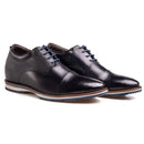 Sapato Couro Rafarillo Inglês Palmilha de Elevação Masculino