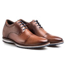 Sapato Couro Rafarillo Inglês Palmilha de Elevação Masculino