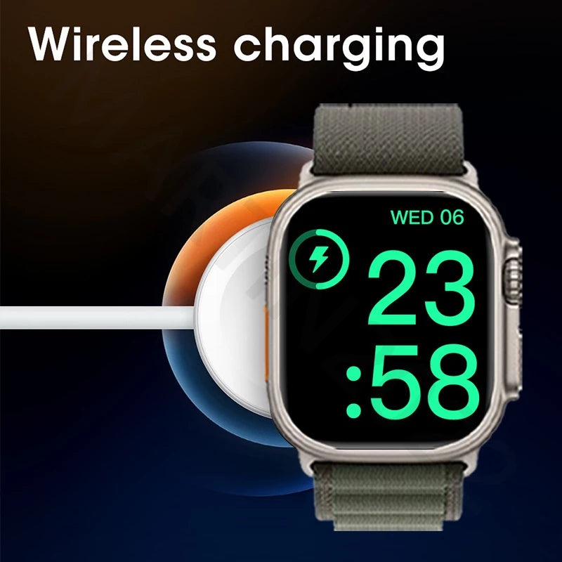 Smartwatch Agenda 8 Ultra 2023 Original Apple Watch 49mm Bluetooth Call 1.95 Inch Dial