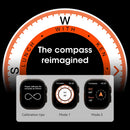 Original Smartwatch U9 Ultra Series 9 Compass 49mm NFC GPS Men's Sports Fitness Watch for Android IOS