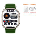 AMOLED HK8 PRO MAX Unisex Ultra Smart Watch Series 8 Compass 49mm NFC
