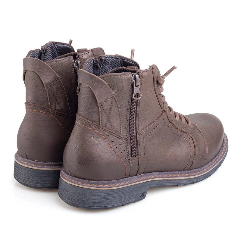 Bota Rafarillo Couro Everest Vintage Casual Masculina
