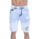 Bermuda Destroyed Jeans With Detail