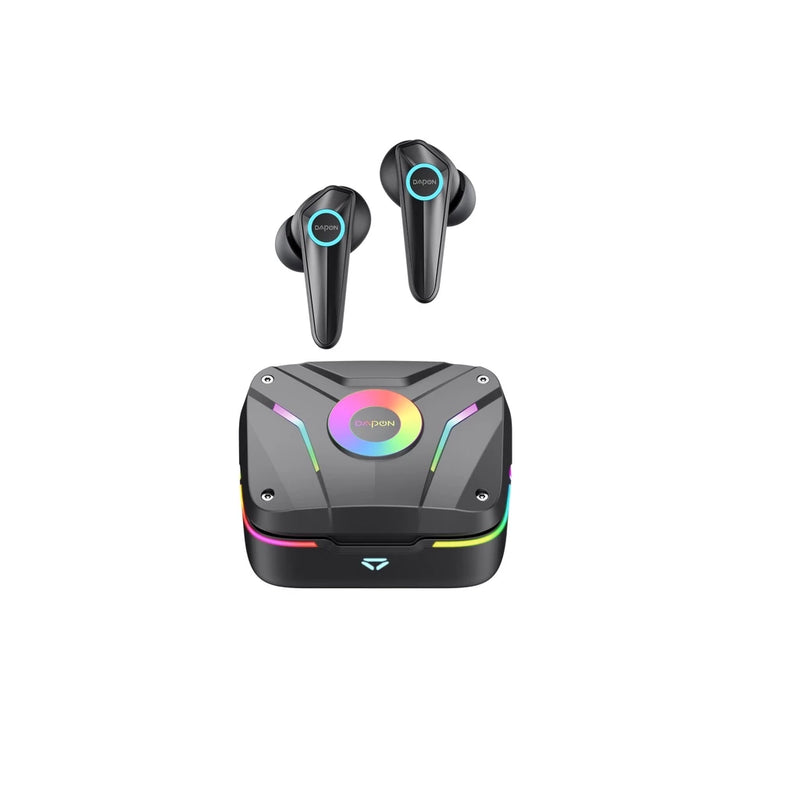 Qcy Dapon R11 Bluetooth 5.1 Gamer RGB Headphone - Black