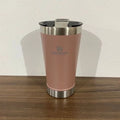 Copo Térmico Inox 473ml Com Tampa Preto e Colorido e Abridor ENVIO 24H