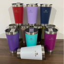 Copo Térmico Inox 473ml Com Tampa Preto e Colorido e Abridor ENVIO 24H