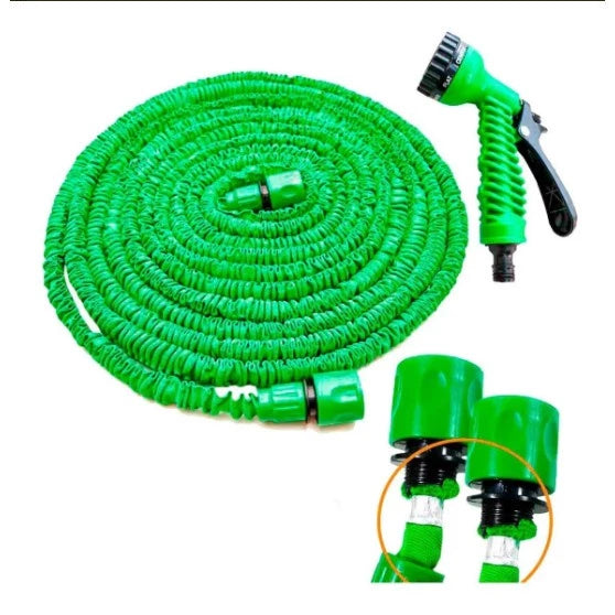 Flexible Elastic Expandable Hose 15m 30 60m Meters Retractable Garden Multipurpose Random Plants Grass