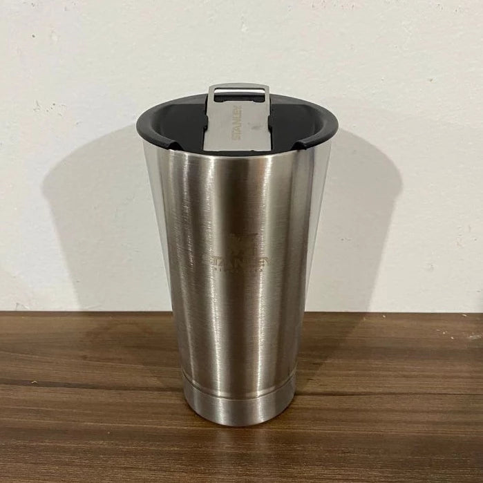 Copo Térmico Inox 473ml Com Tampa Preto e Colorido e Abridor ENVIO 24H