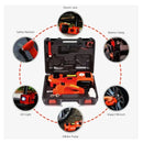 MACACO HIADRAULICO ELETRICO 5T SHARK BLUE 12V CHAVE DE IMPACTO