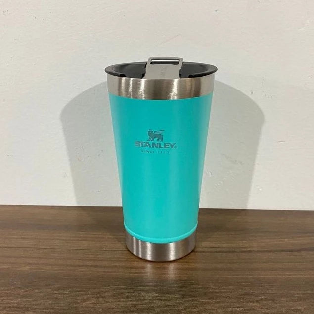 Copo Térmico Inox 473ml Com Tampa Preto e Colorido e Abridor ENVIO 24H