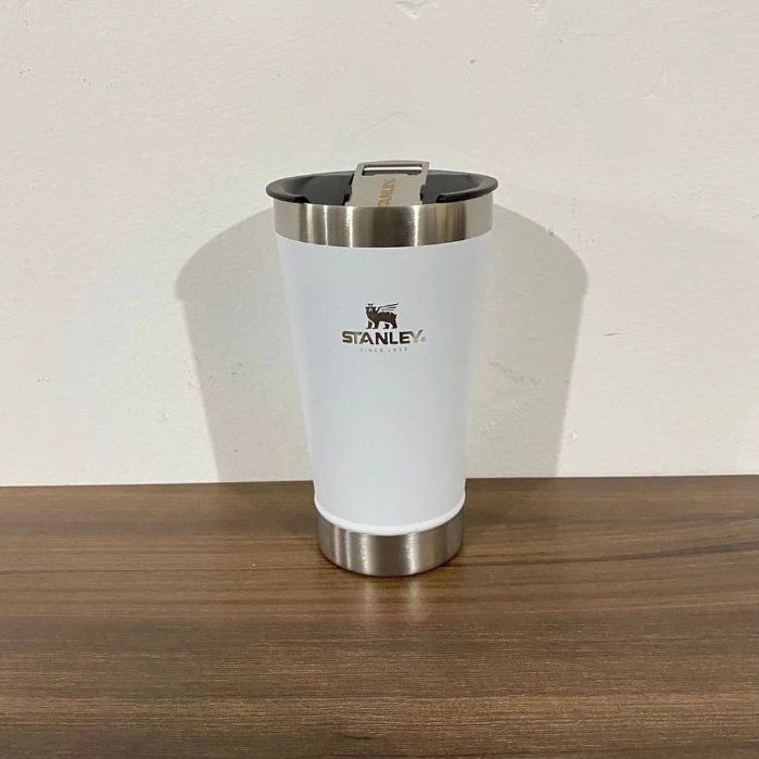 Copo Térmico Inox 473ml Com Tampa Preto e Colorido e Abridor ENVIO 24H
