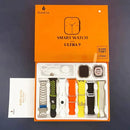 SmartWatch Serie 9 Ultra + Kit com 7 Pulseira + Case de Proteção (BRINDE!)