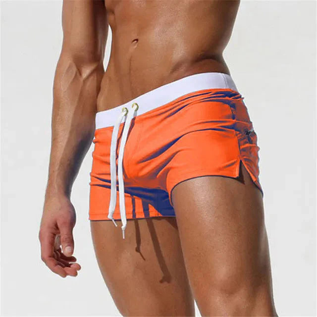 Cueca Masculina Boxer Beach com Bolso