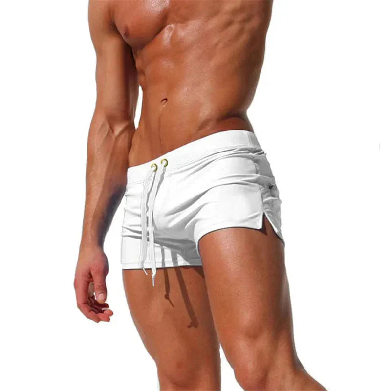 Cueca Masculina Boxer Beach com Bolso