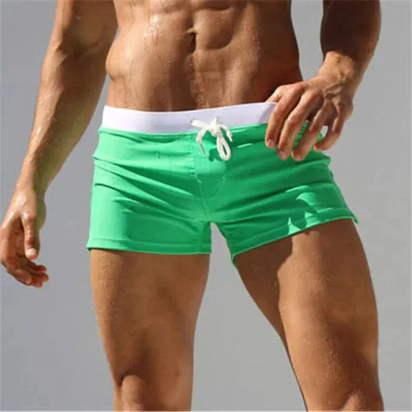 Cueca Masculina Boxer Beach com Bolso