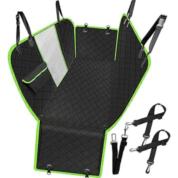 Protective Cover Back Seat Pet Dogs Cats Pass Belt