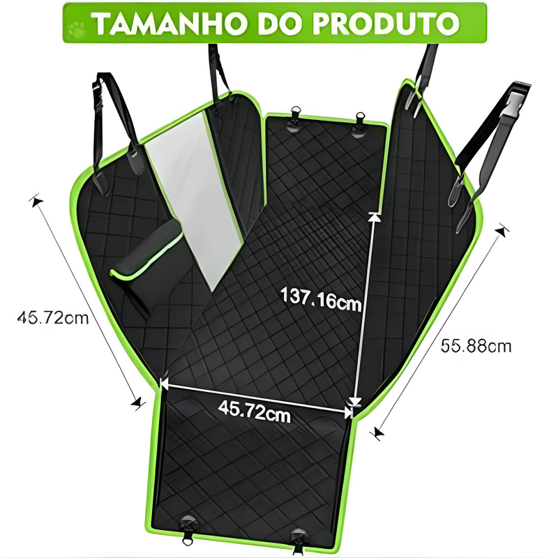 Protective Cover Back Seat Pet Dogs Cats Pass Belt