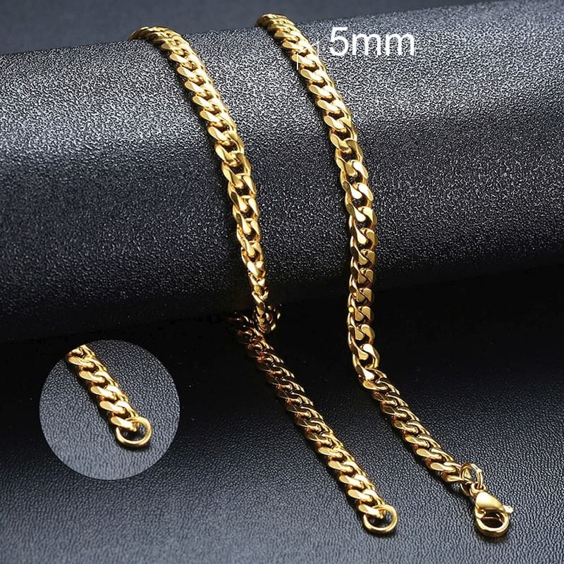 GRINDER Men's Chain - Cuban Chain