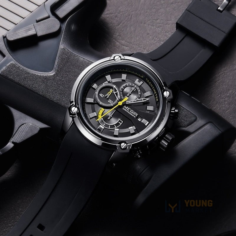 Relógio Masculino Megir 2086G Luxo Original