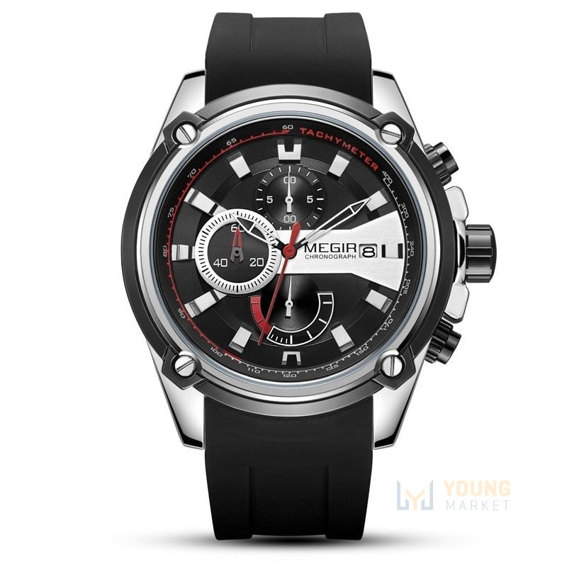 Relógio Masculino Megir 2086G Luxo Original