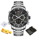 Relógio Naviforce Masculino 9189 Blacklight