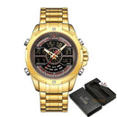 Relógio Naviforce Masculino 9170 Multi Funcional