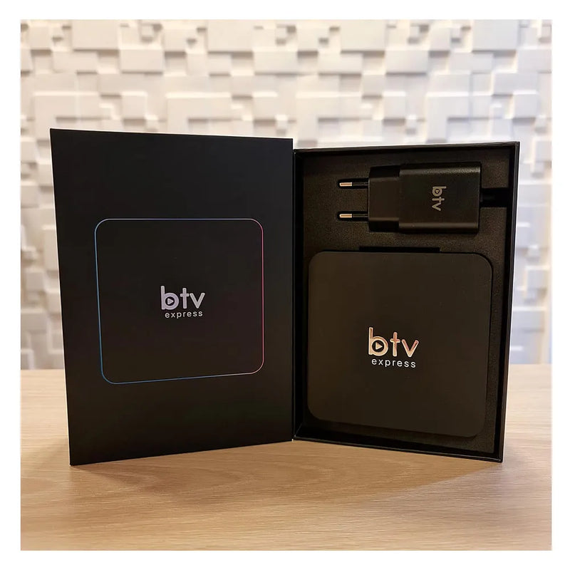 BTV E13 4k Original. We send Updated and Configured +450 Released Channels.