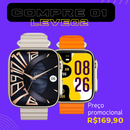 Smartwatch Ultra 8 Wireless Charging Bluetooth Fitness Bracelet IOS Android